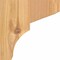 Ekena Millwork Monterey Smooth Corbel, Western Red Cedar, 5 1/2"W x 6"D x 6"H COR06X06X06MON00SWR - alternate 4